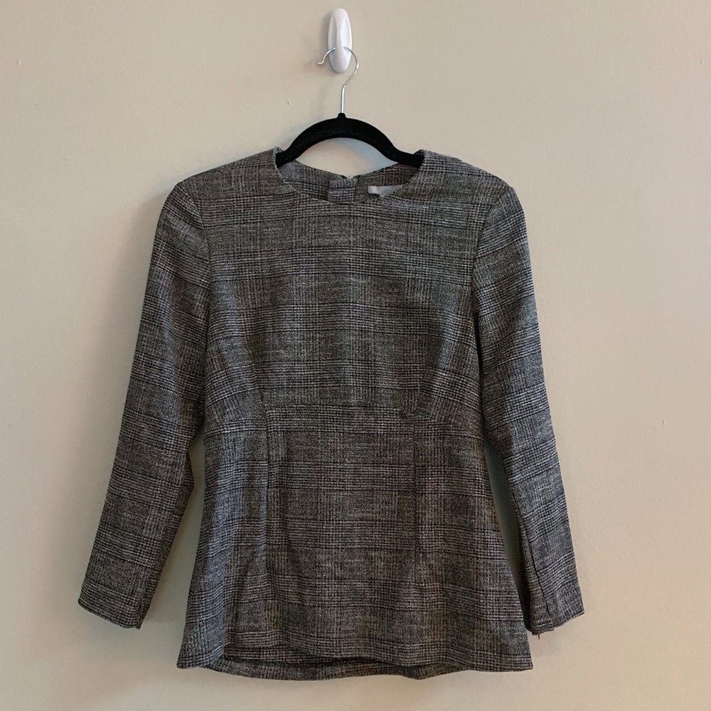Zip-Up Work Blouse, New w/ Tags!